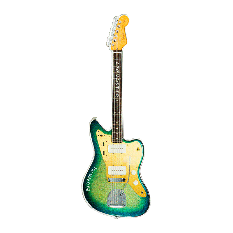 Image for 1 oz Pure Silver Fender® Jazzmaster from TD Precious Metals